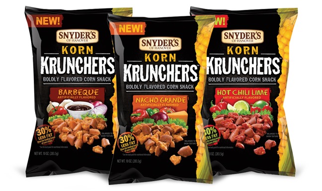 Snyder's Of Hanover Enters Flavored Corn-Snacks Category