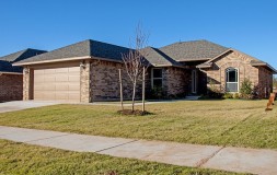 The home in Yukon, Oklahoma.