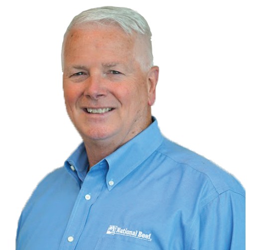 Steve Orton, Vice President of Retail Ready, Ground Beef and Trim Sales for National Beef