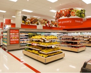 Target grocery inside