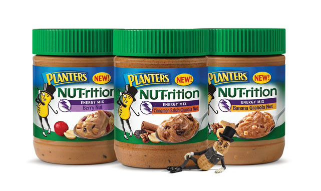 Planters' new NUT-rition line in three flavors