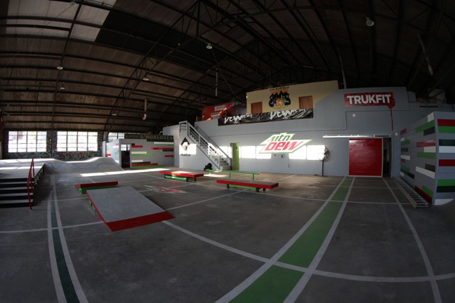 Mountain Dew Skate Park in New Orleans