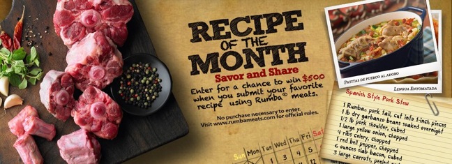 Rumba Recipe of the Month