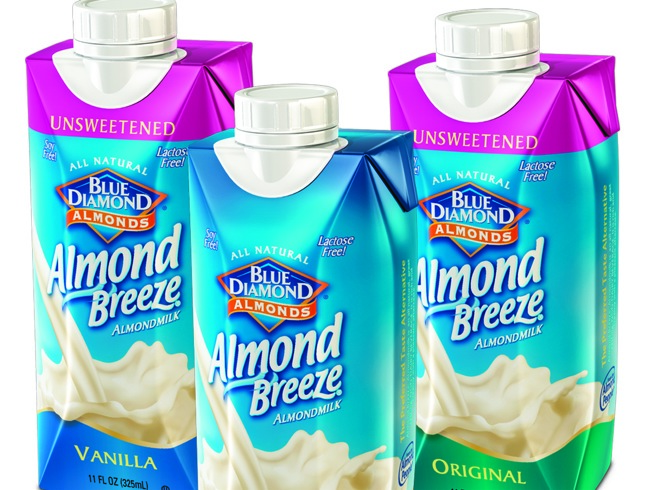 Almond Breeze single serve packs