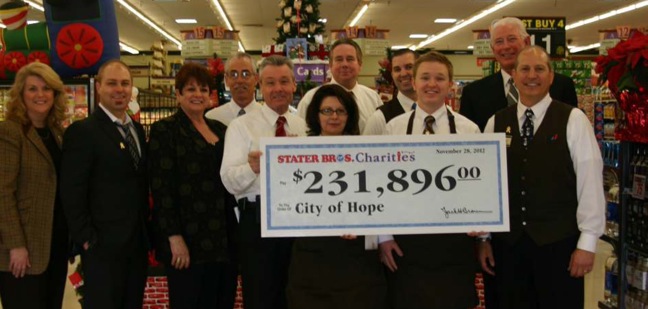 Stater Bros. Charities and City of Hope