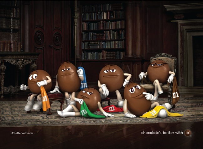 M&M's new marketing campaign