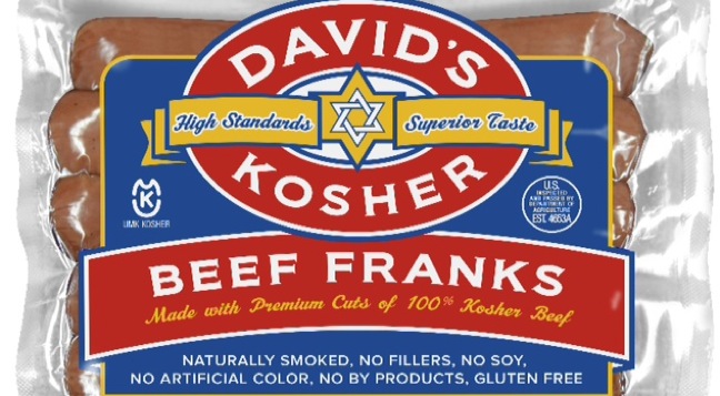 David's Kosher Beef Franks