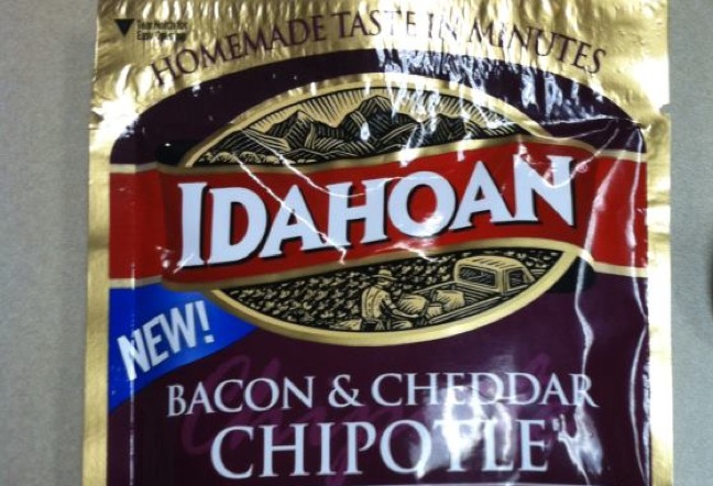 Idahoan's Bacon & Cheddar Chipotle