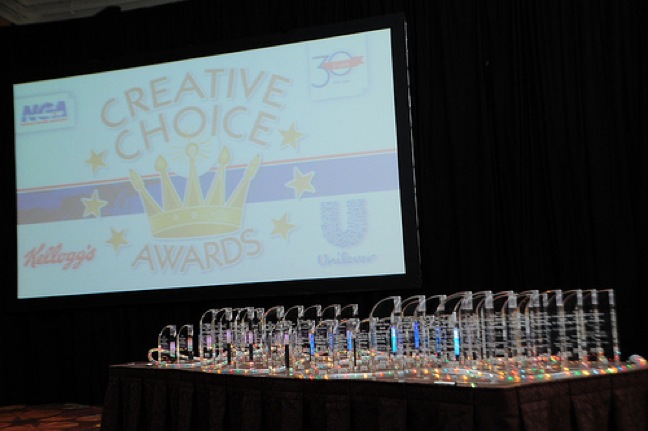 NGA Creative Choice slide and awards