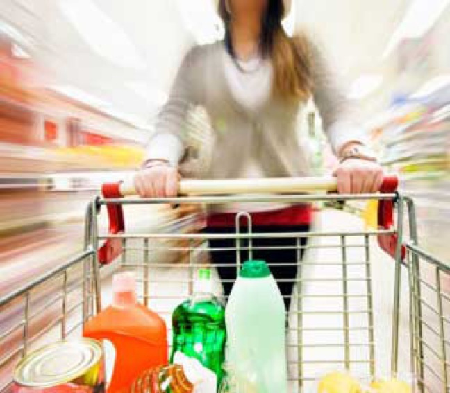 Lawrence Bros. Supermarket shopper