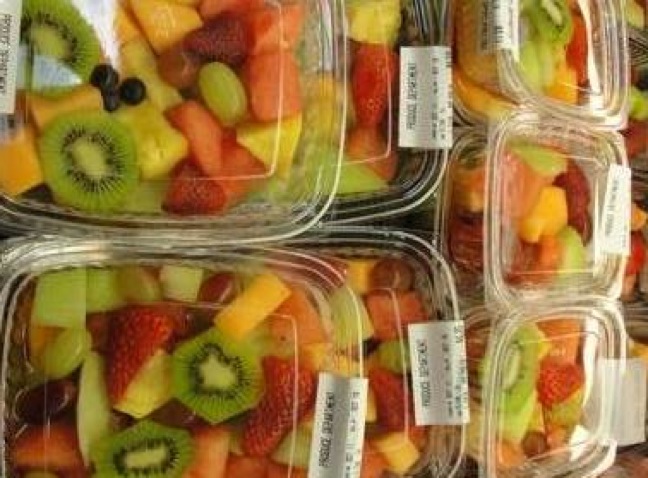 fresh cut fruit