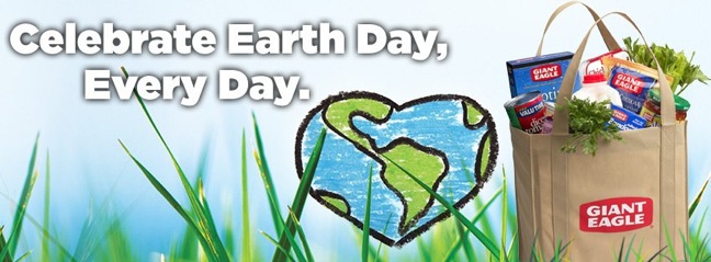 Giant Eagle Earth Day art