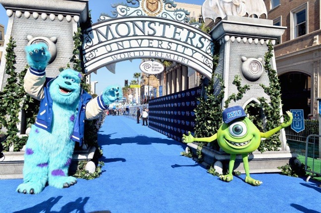 Monsters blue carpet event