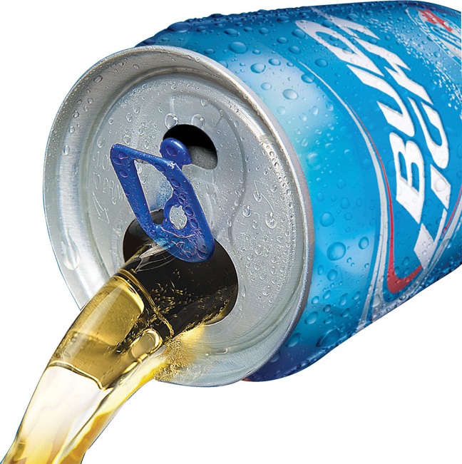 Bud Light Vented Can