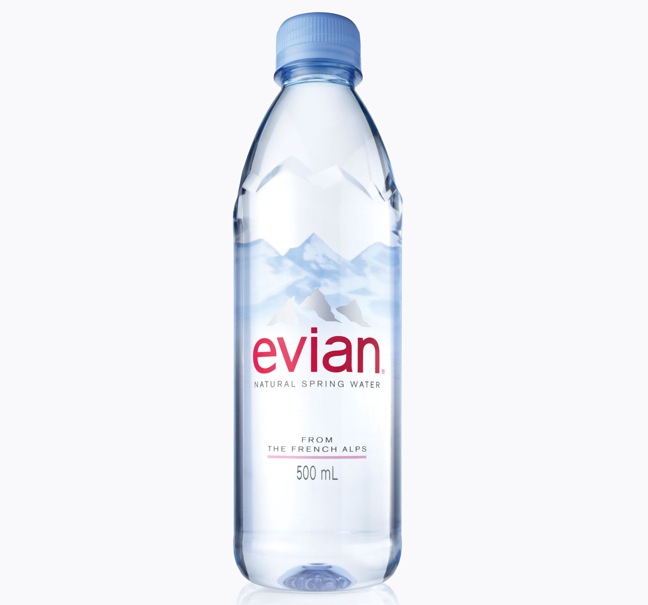 EVIAN NORTH AMERICA NEW BOTTLE