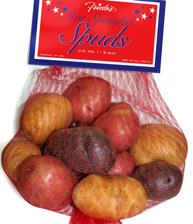 Frieda's Star Spangled Spuds