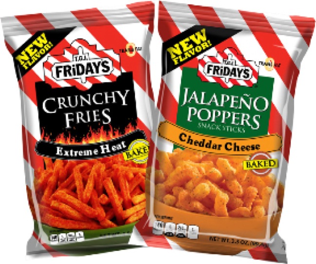 Inventure Foods and TGI Fridays snacks