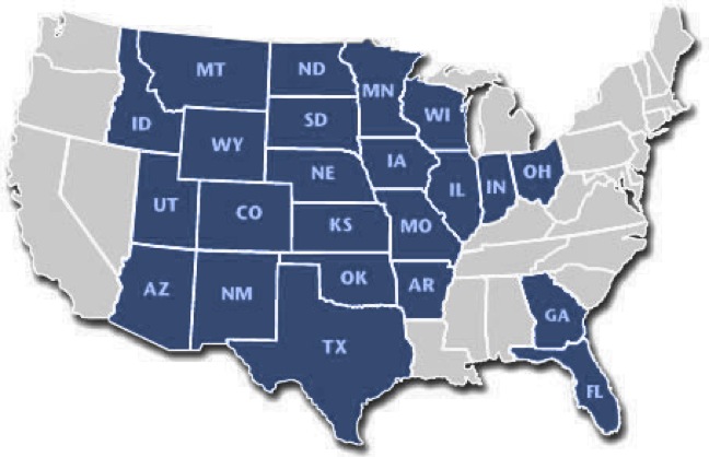 Alco Stores map