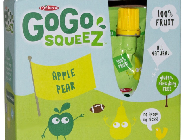 GOGO SQUEEZ APPLEPEAR FLAVOR