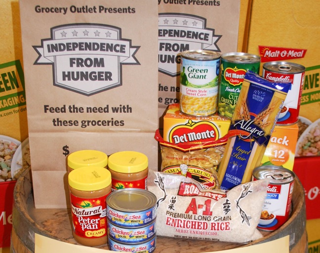 GROCERY OUTLET INDEPENDENCE FROM HUNGER