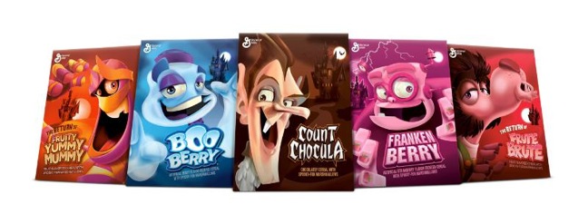 GENERAL MILLS MONSTERS CEREAL