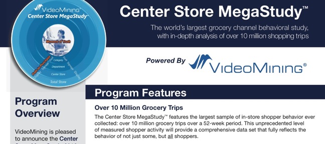 VideoMining grocery program