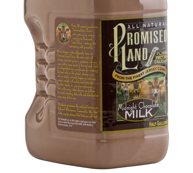 Promised Land Dairy Midnight Chocolate