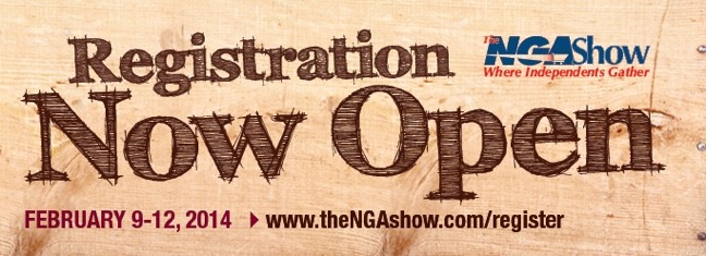 NGA Show registration banner