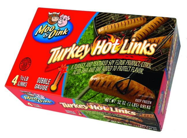 Moo & Oink's Turkey Hot Links