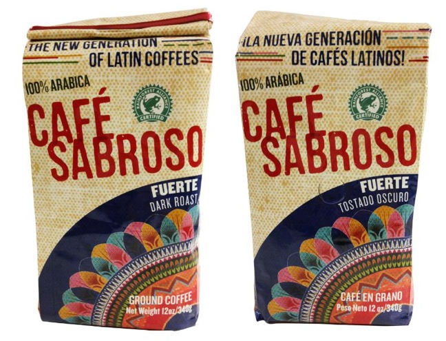 MAYORGA COFFEE CAFE SABROSO PACKAGING