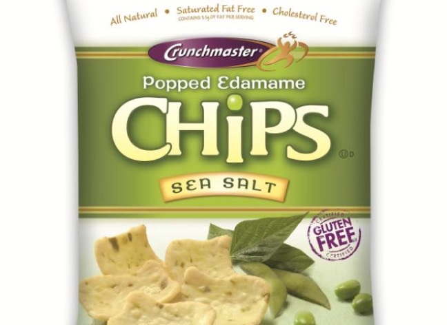 CRUNCHMASTER SEA SALT POPPED EDAMAME CHIPS