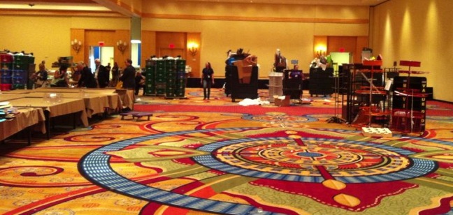 GMDC showcase floor