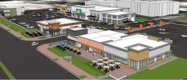 Shoppes on Riverside rendering