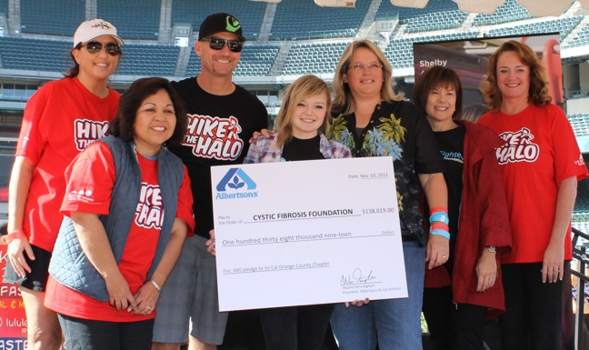 Albertsons check presentation