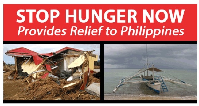 Stop Hunger Now typhoon image