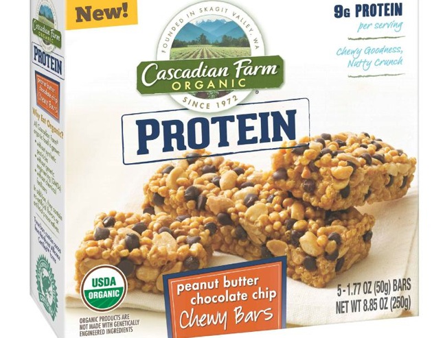 CASCADIAN FARM ORGANIC PEA PROTEIN BARS