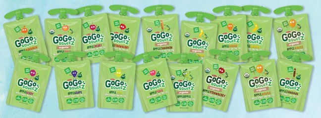 GoGo squeeZ products