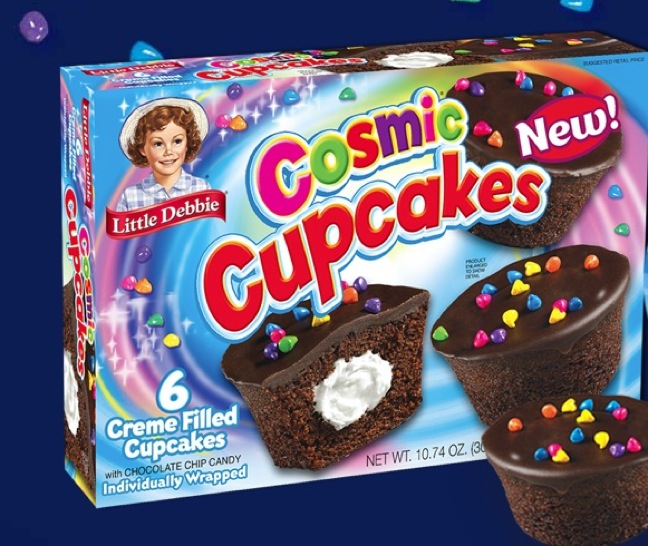 Little Debbie Cosmic Cupcakes