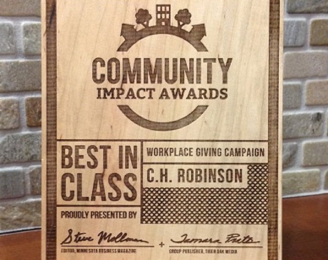 C.H. Robinson 2014 award