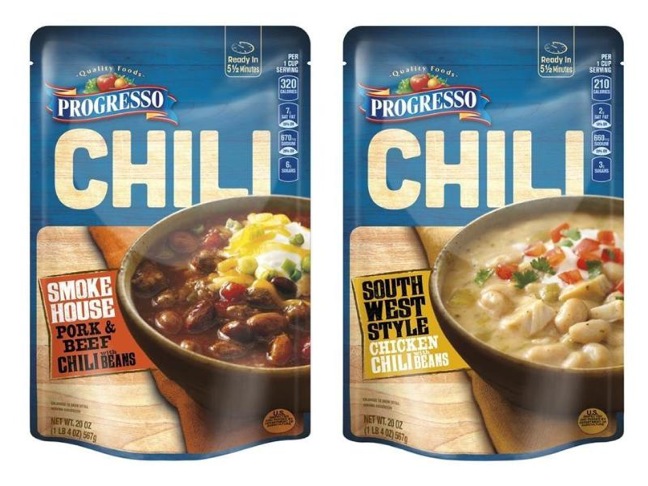 Progresso Introducing Chili In A Pouch