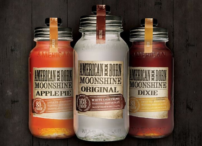 American Born Moonshine Jars