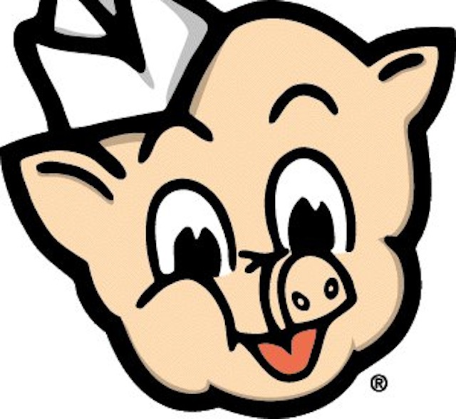 Piggly Wiggly the pig