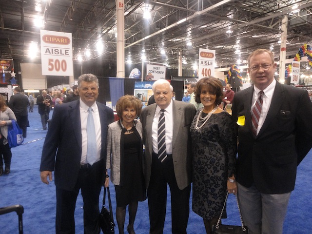 Thom and Connie Lipari and Jim and Rose Lipari, Lipari Foods; Geoff Welch, The Shelby Report.