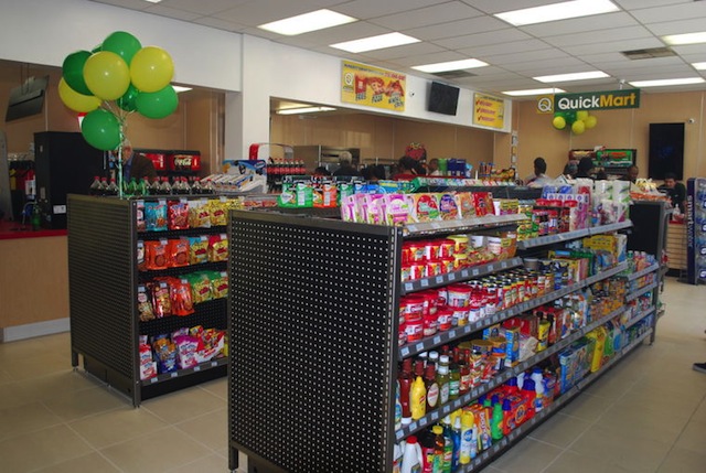 The interior of Quick Mart’s first store in Los Angeles. (Photo by Parimal M. Rohit, for India West)