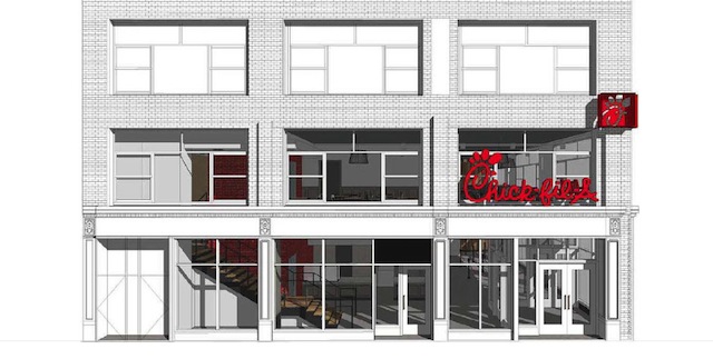 Chick-fil-A NYC rendering