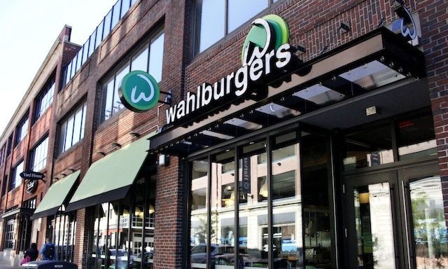 Wahlburgers front sign 2