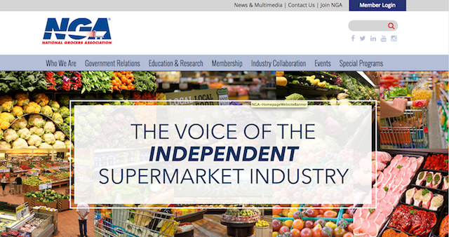 NGA website screenshot