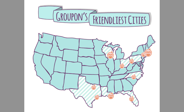 Groupon map