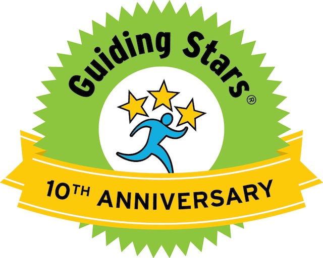 Guiding Stars 10th anniversary logo