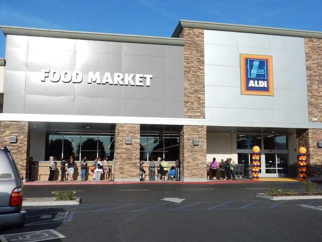 This Aldi store opened in Arcadia, California, earlier this year.